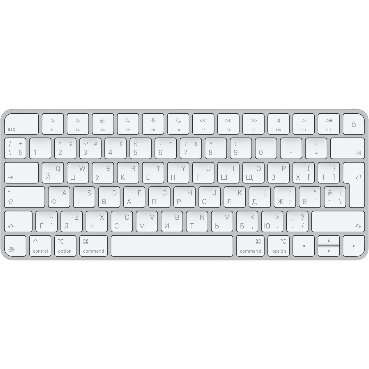 Клавиатура Apple Magic Keyboard Ukrainian (MXCL3UA/A) фото 