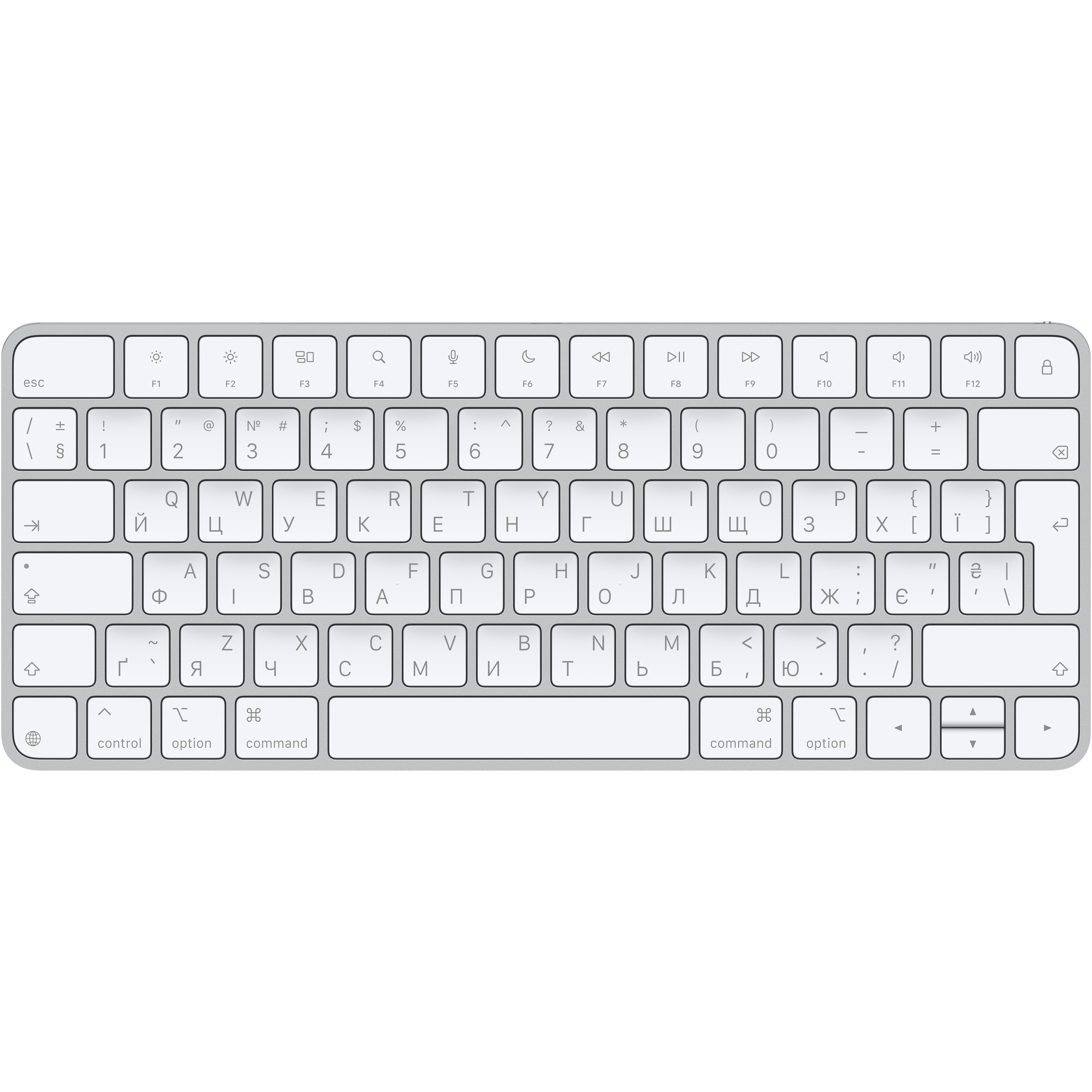 Клавиатура Apple Magic Keyboard Ukrainian (MXCL3UA/A) фото 1