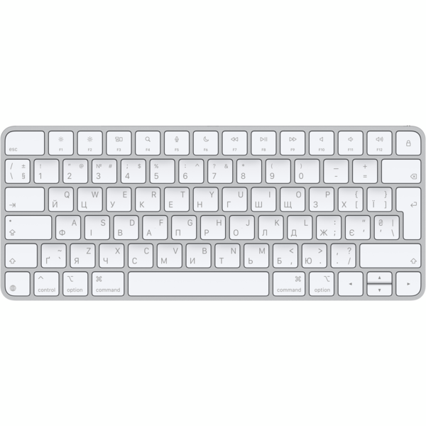 Акція на Клавиатура Apple Magic Keyboard Ukrainian (MXCL3UA/A) від MOYO