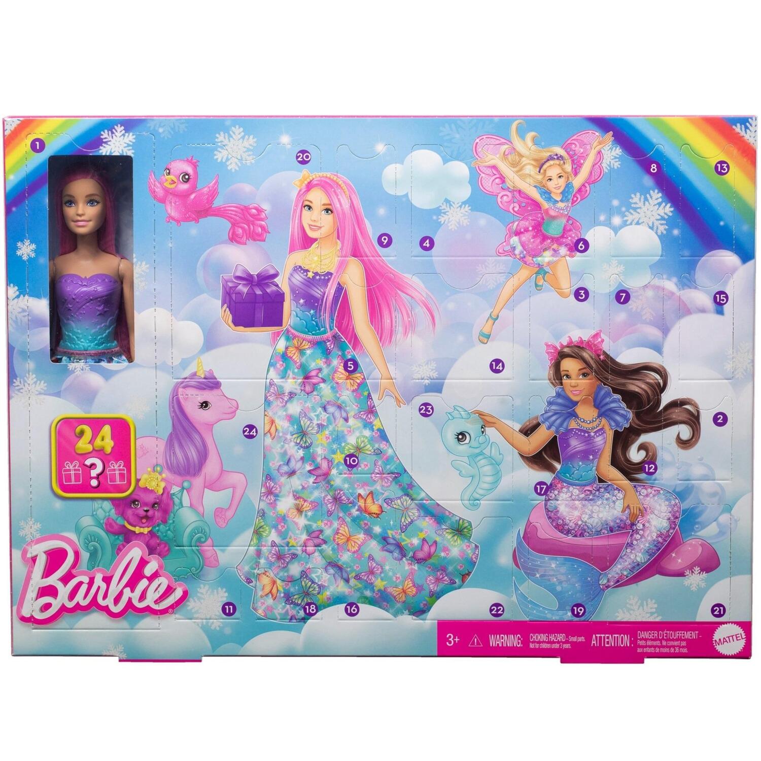 Адвент-календарь Barbie «Фантастический мир» (HRG90) фото