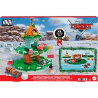 Адвент-календар з мінігонщиками Disney "Тачки" (HXT34)