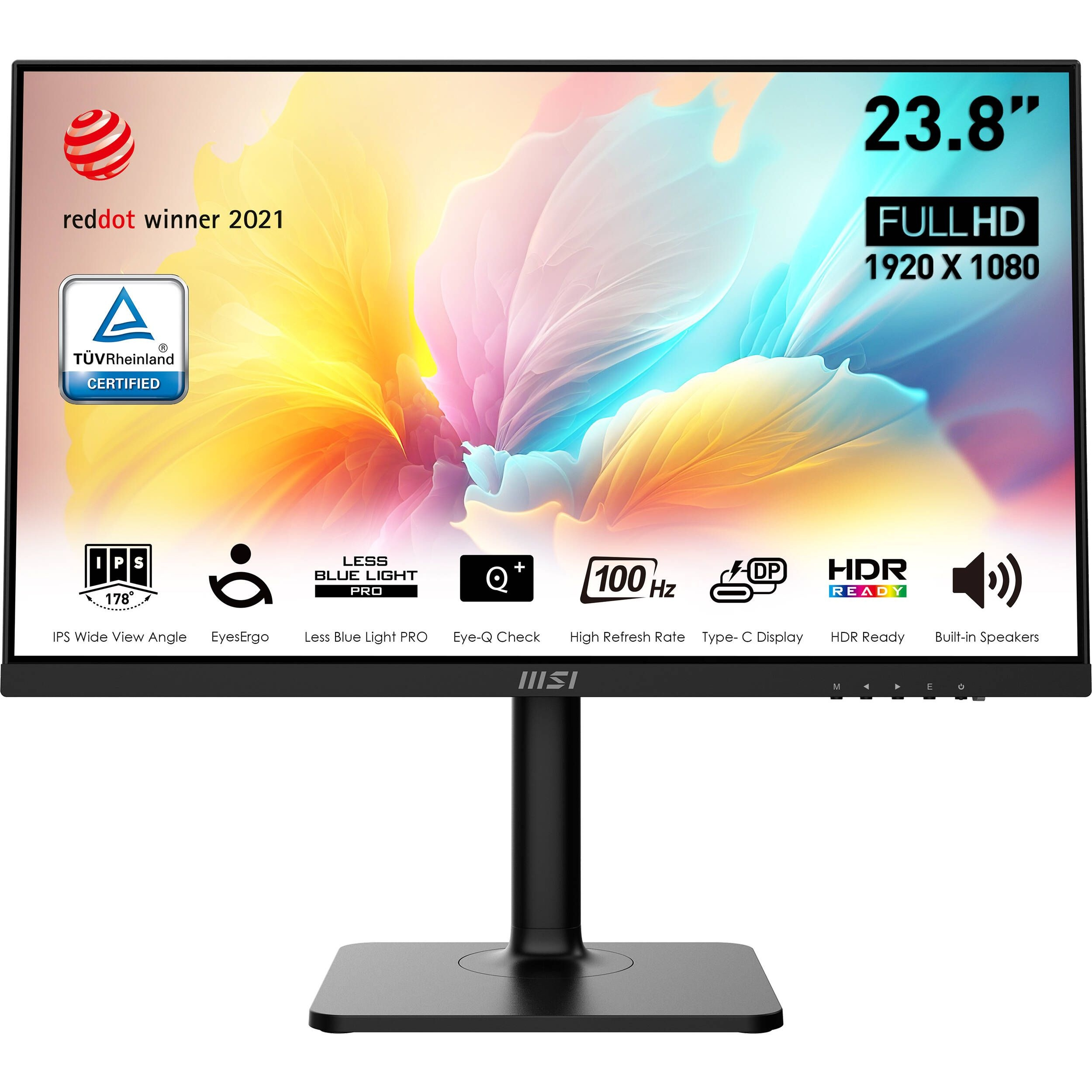 Монитор 23.8" MSI Modern MD2412P (9S6-3PA59H-060) фото1