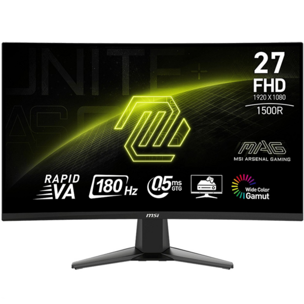 

Монитор 27" MSI MAG 27C6F Curved (9S6-3CE11M-001)