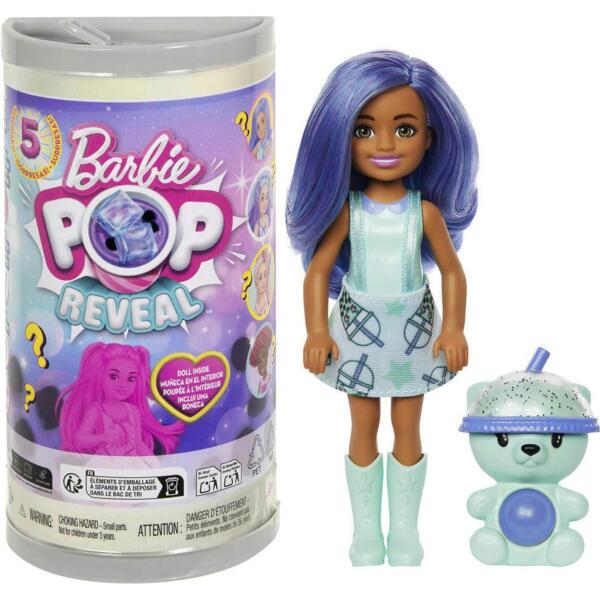 

Кукла Челси и друзья «Pop Reveal» серии «Крутые Бабл-ти» Barbie (сюрприз) (HRK63)
