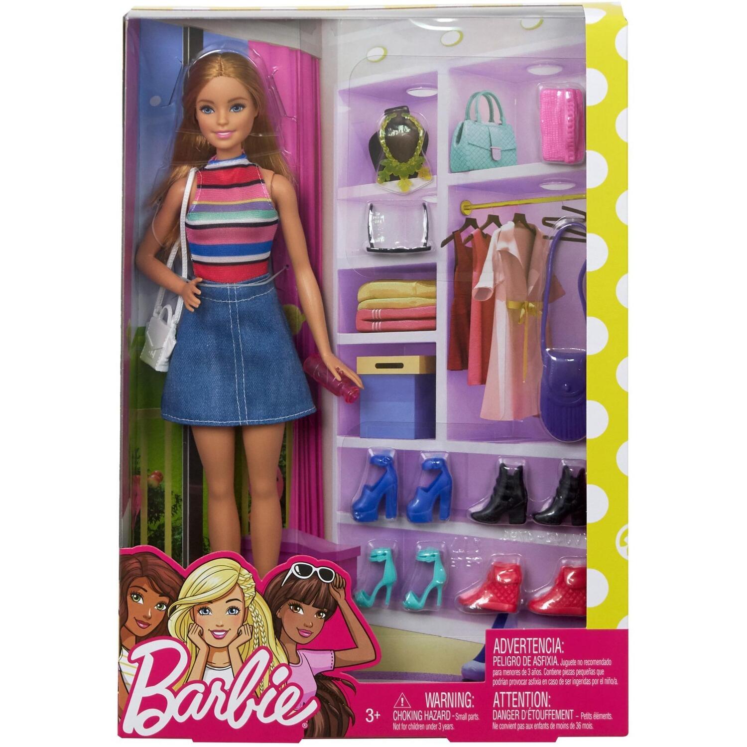Лялька Barbie "Модна колекція взуття" (FVJ42)фото