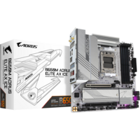 Материнская плата GIGABYTE B650M A ELITE AX ICE sAM5 B650 4xDDR5 M.2 HDMI DP Wi-Fi mATX