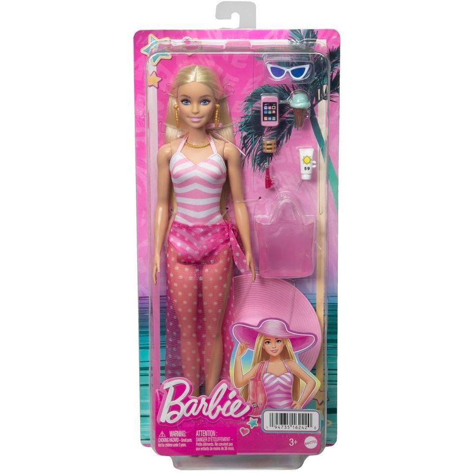 Набор с куклой Барби «Пляжная прогулка» Barbie (HPL73) фото 