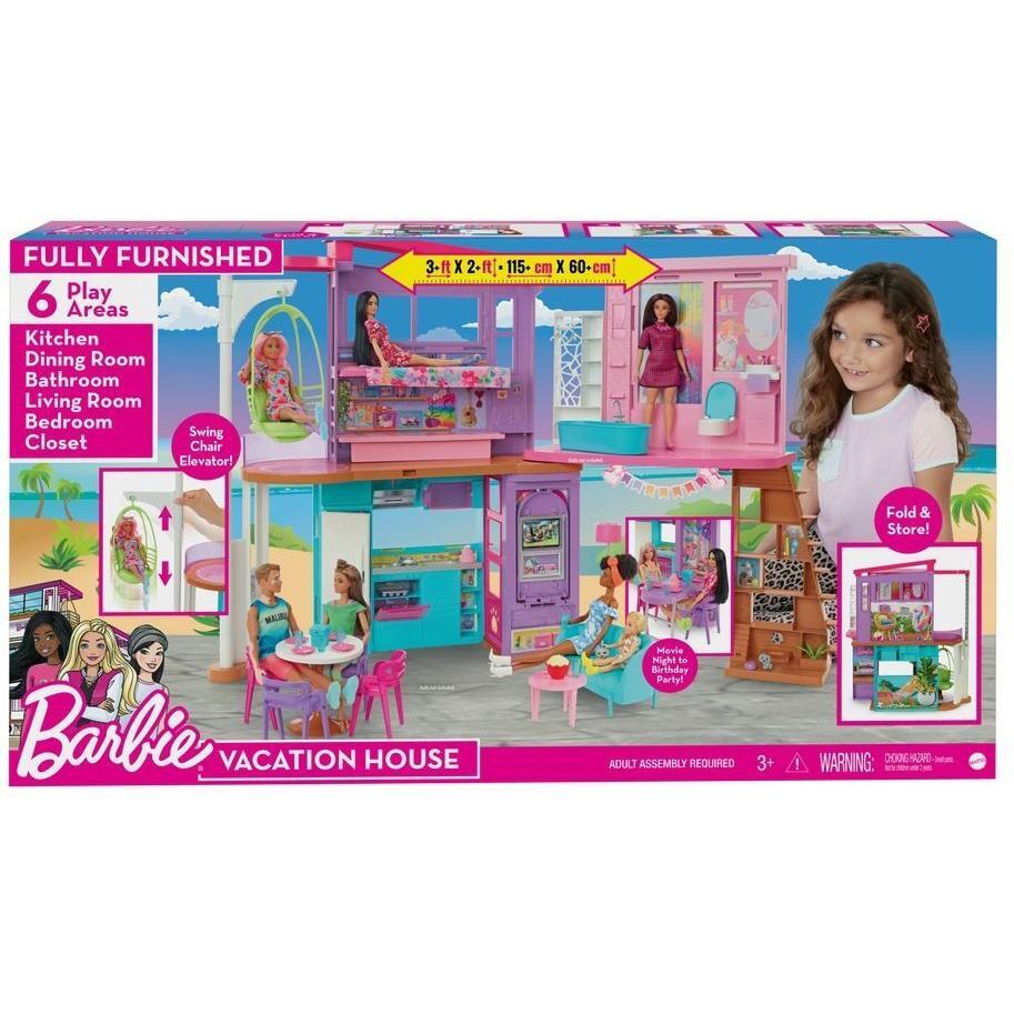 Дом Barbie «Малибу» (HCD50) фото 1