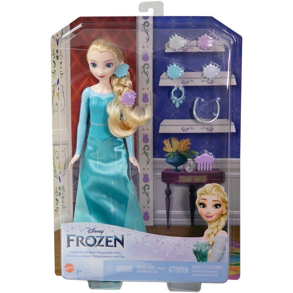 Кукла-принцесса Эльза с аксессуарами из м/ф «Ледяное сердце» (HMD56) фото 1