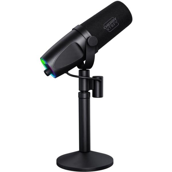 

Микрофон Cherry Xtrfy NGALE X Cardioid RGB Black (CX-NGALE-X-RGB-BLACK)