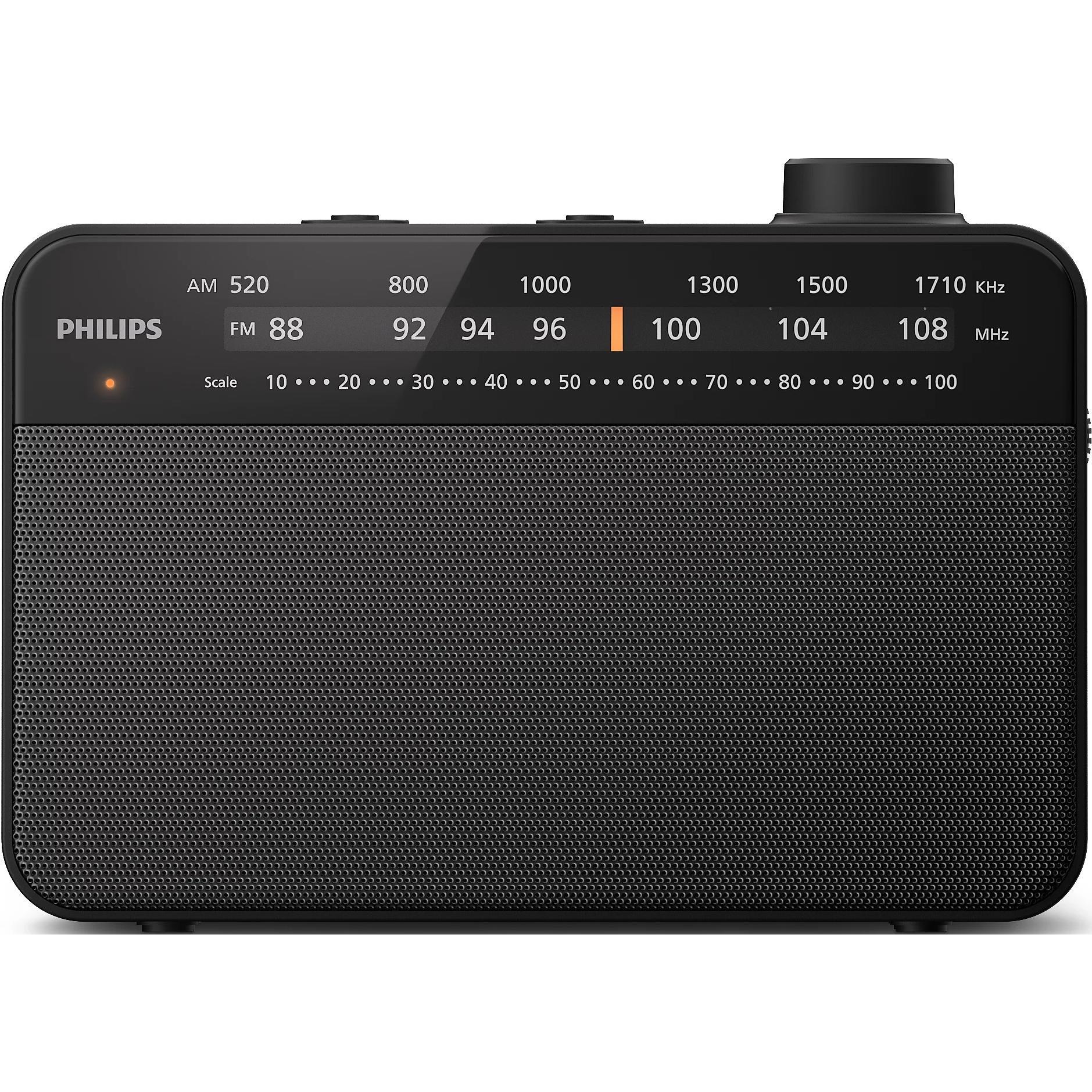 Портативне радіо Philips TAR2509 FM/MW, mono 300 mW, AUX 3.5mm, 2хLR20фото1