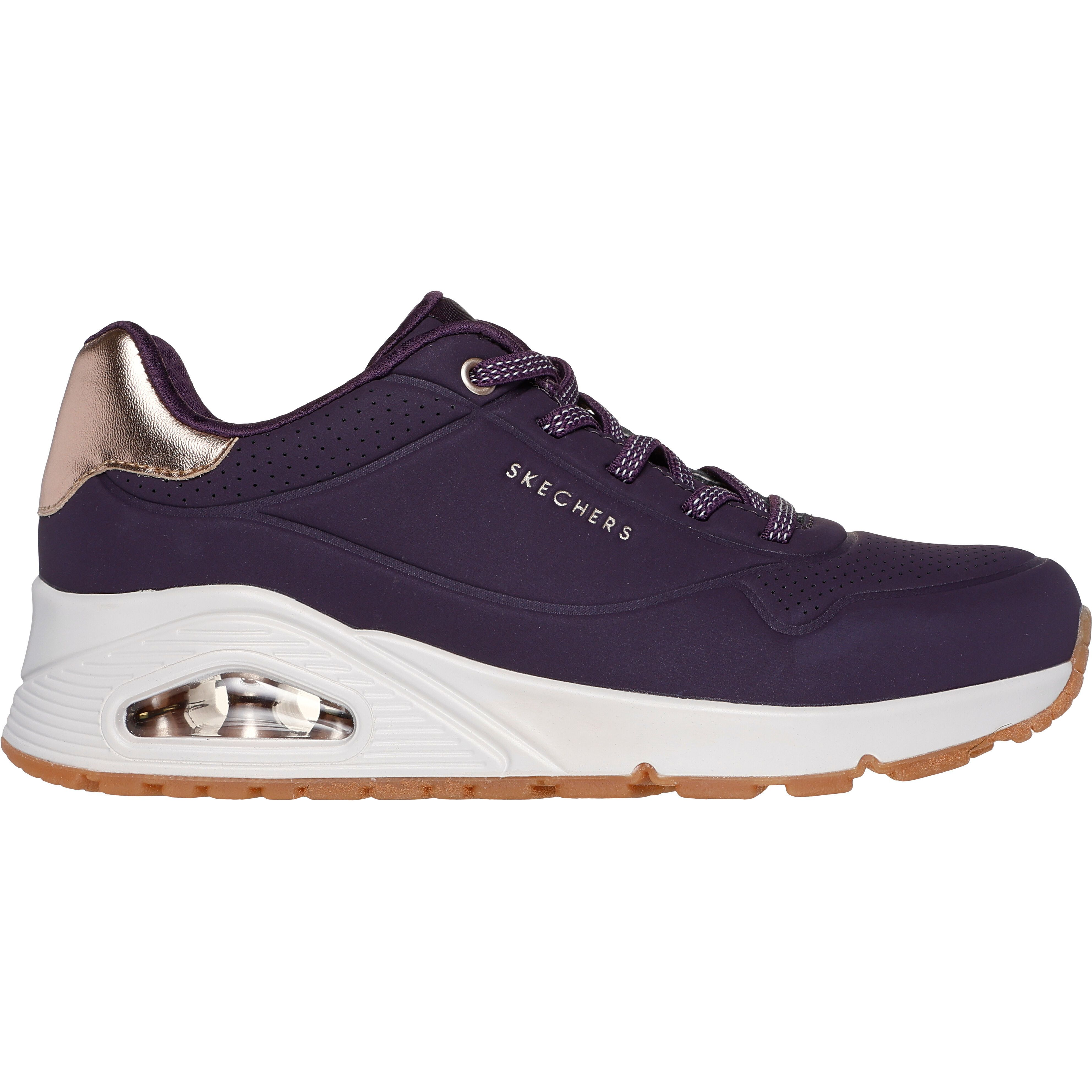 Кросівки жіночі Skechers Uno – Shimmer Away 155196 DKPR 36 (6 US) фіолетовіфото1