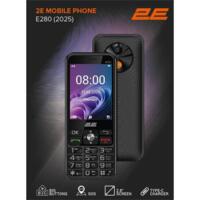 Мобільний телефон 2E E280 (2025) Black (694743656220)
