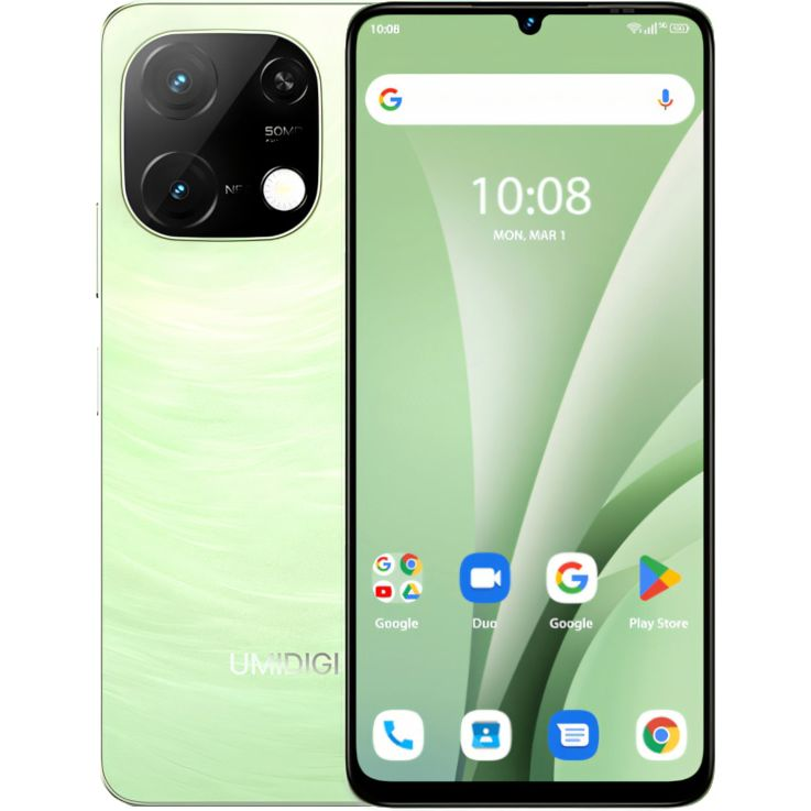 Смартфон UMIDIGI G9C (PG4YBG9CA) 6/128Gb Green фото 