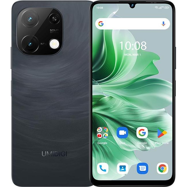 Смартфон UMIDIGI G9C (PG4YBG9CA) 6/128Gb Black фото 