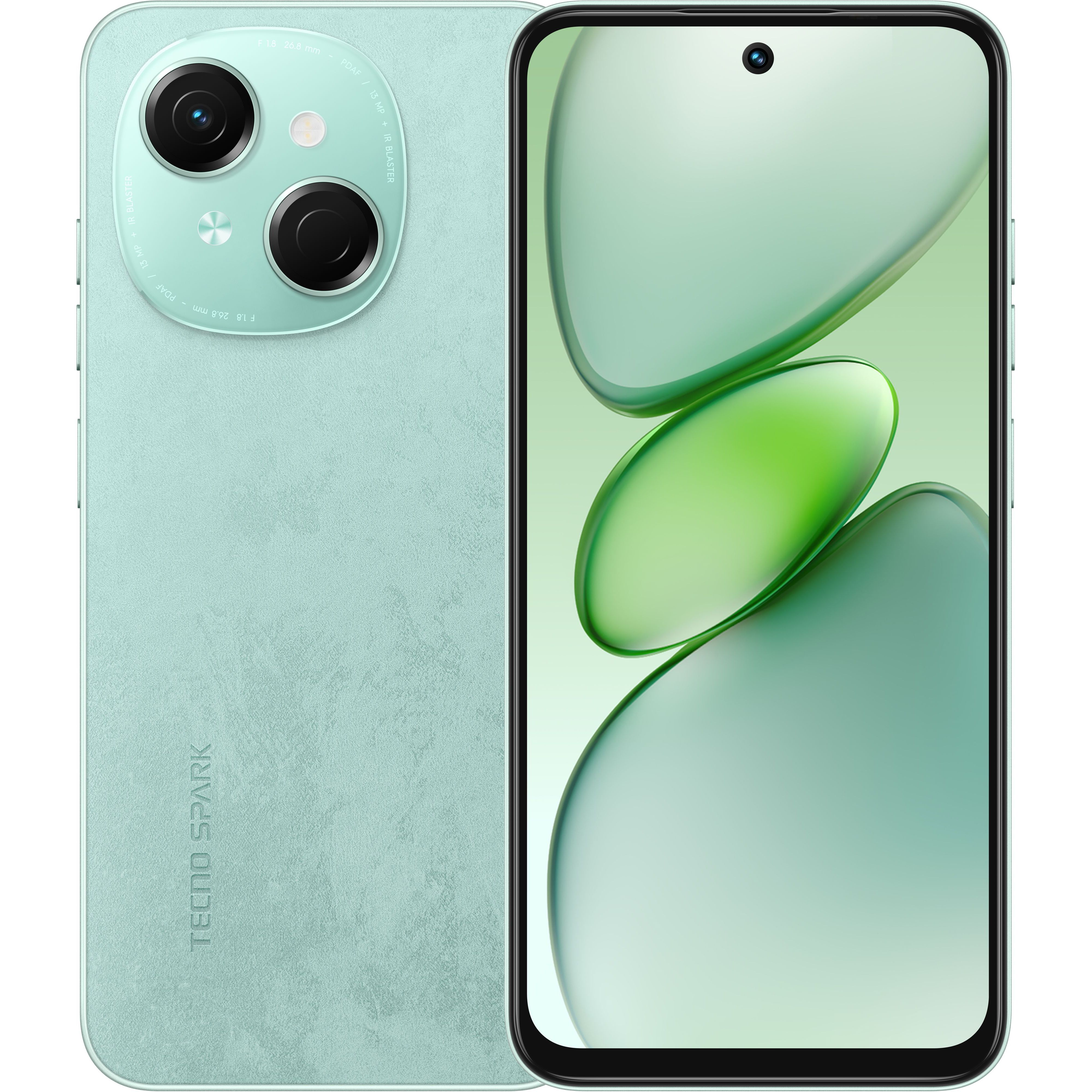 Смартфон Tecno Spark Go 1 (KL4) 4/128Gb Magic Skeen Green (4894947050107)фото1