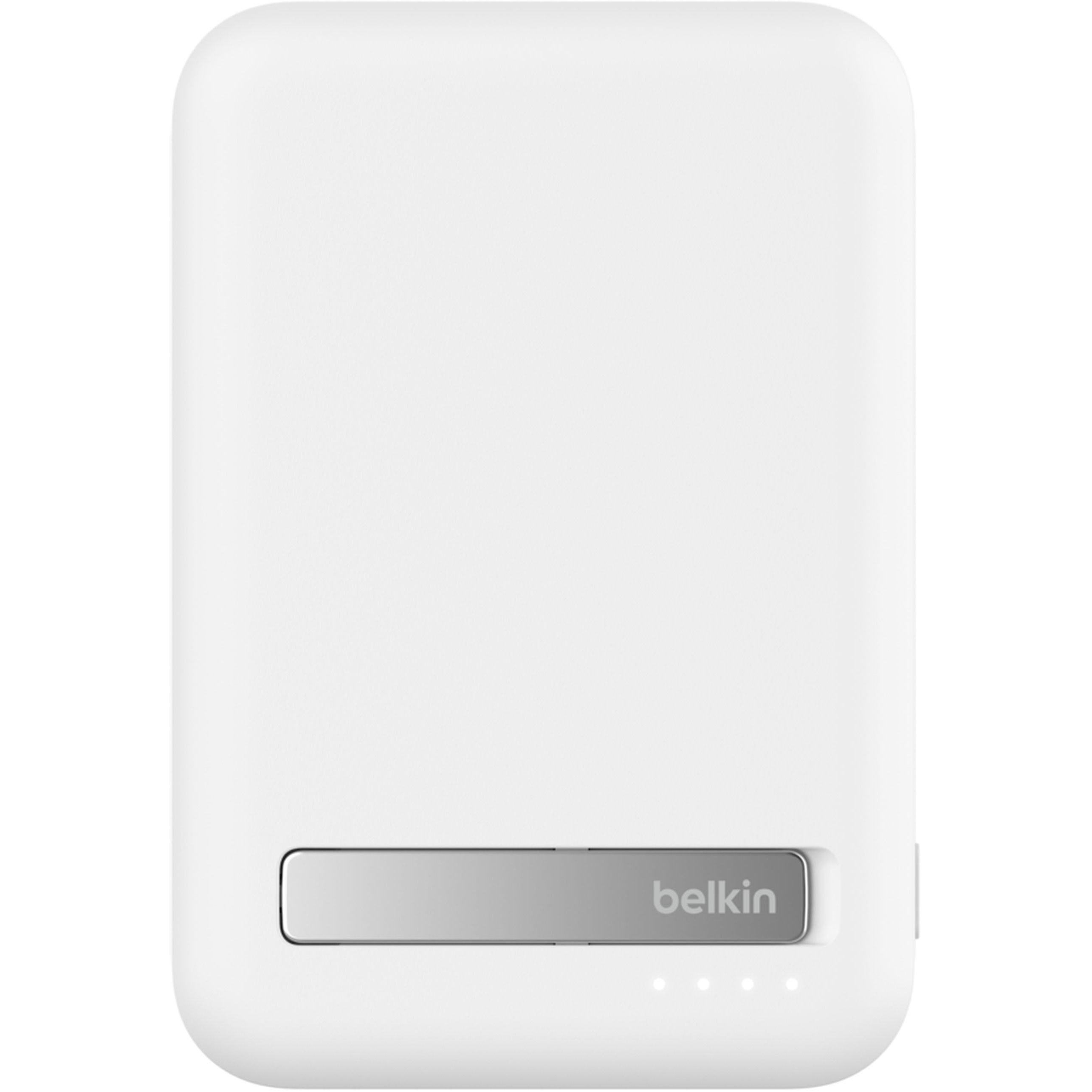 Портативний акумулятор Belkin 8000mAh MagSafe Wireless Qi2 White (BPD007BTWH)фото1