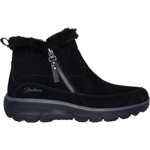 

Ботинки женские Skechers Relaxed Fit: Easy Going - Cool Zip 167862 BLK 36.5 (6.5 US) черные