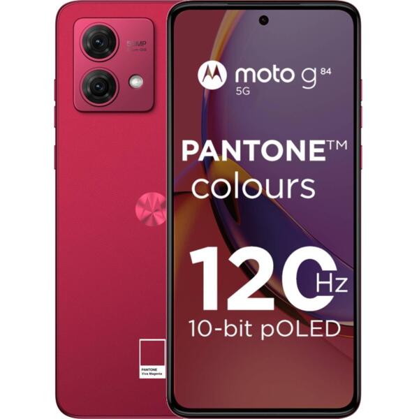 

Смартфон Motorola G84 8/256Gb Viva Magenta (PAYM0040RS)