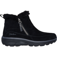 Ботинки женские Skechers Relaxed Fit: Easy Going - Cool Zip 167862 BLK 38.5 (8.5 US) черные