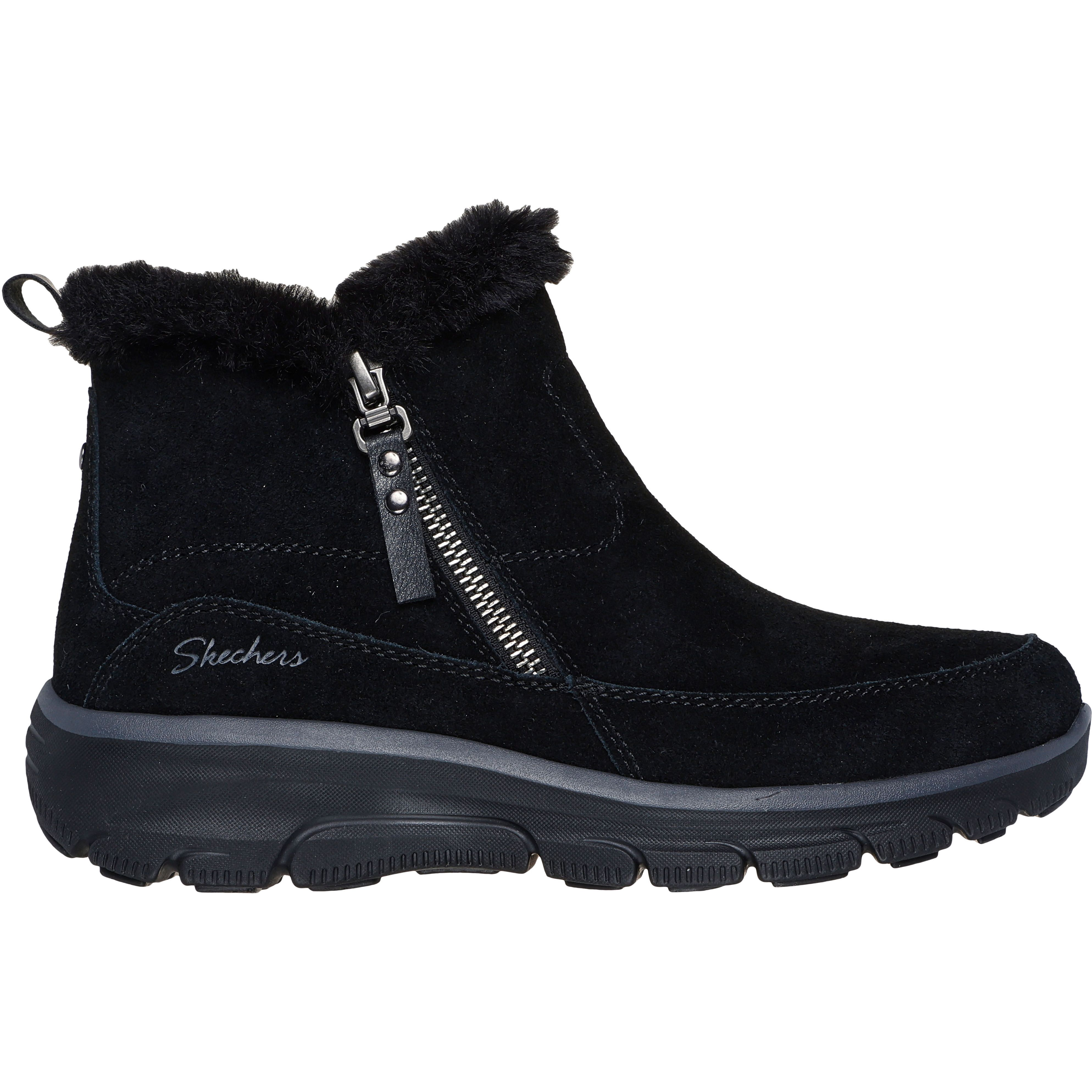 Ботинки женские Skechers Relaxed Fit: Easy Going - Cool Zip 167862 BLK 38.5 (8.5 US) черные фото 1