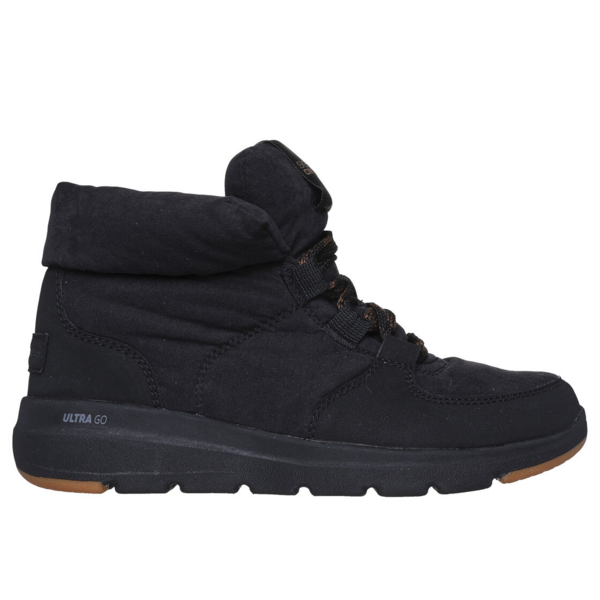 Ботинки женские Skechers Glacial Ultra 144194 BLK 39.5 (9.5 US) черные