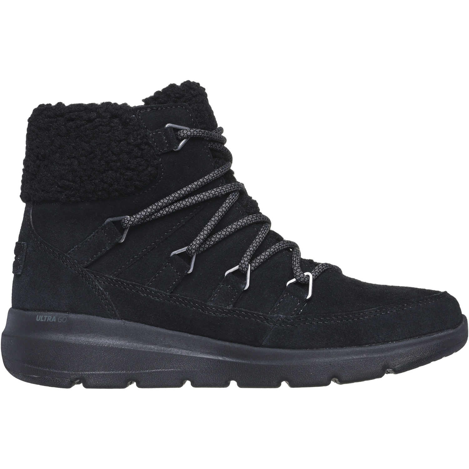 Ботинки женские Skechers On-the-GO Glacial Ultra - Winter Is Coming 144187 BBK 39.5 (9.5 US) черные фото 