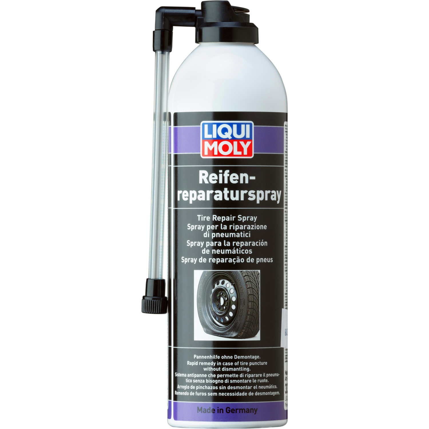 Спрей Liqui Moly для ремонту покришок Reifen-Reparatur-Spray 0,5л (4100420033438)фото