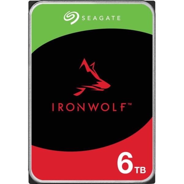 

Жесткий диск Seagate 6TB 3.5" 5400 256MB SATA IronWolf (ST6000VN006)
