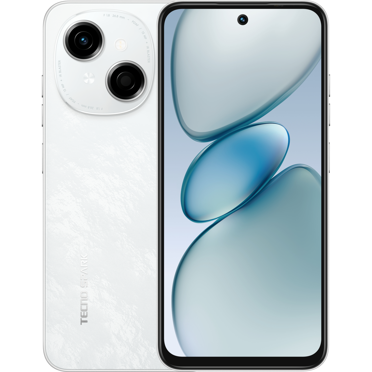 Смартфон TECNO Spark Go 1 (KL4) 3/64Gb Glittery White фото 