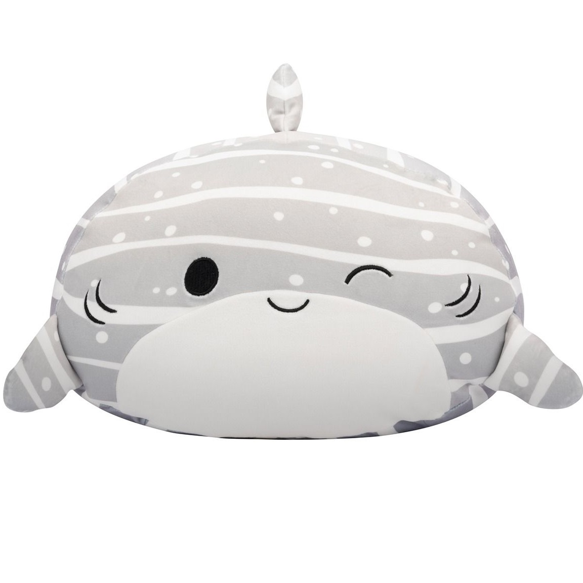 Мягкая игрушка SQUISHMALLOWS - КИТОВАЯ АКУЛА САЧИ (30 cm) (SQCR06550) фото 