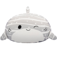 Мягкая игрушка SQUISHMALLOWS - КИТОВАЯ АКУЛА САЧИ (30 cm) (SQCR06550)