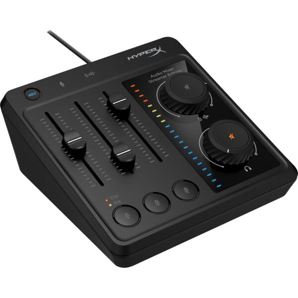 

Пульт управления аудио HyperX Audio Mixer Black (73C12AA)