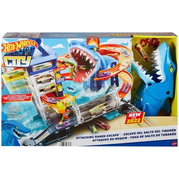 

Игровой набор «Побег от свирепой акулы» Hot Wheels (HDP06)