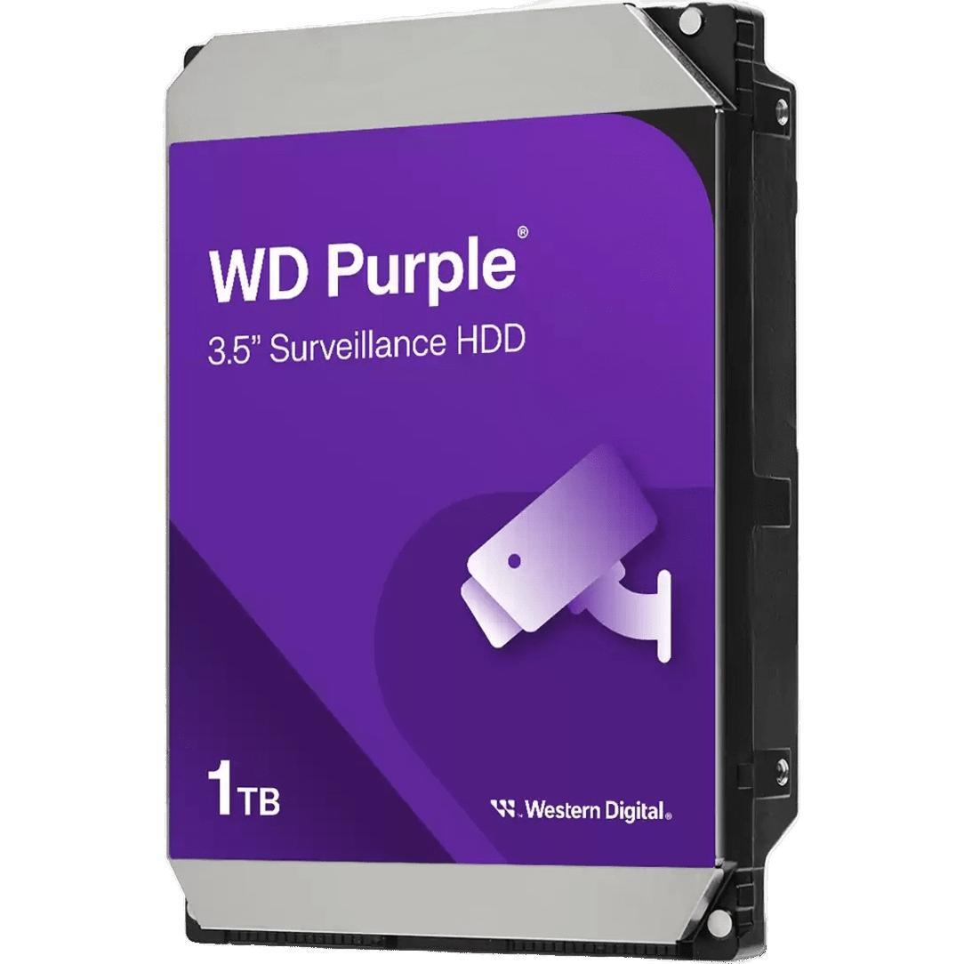 Жесткий диск WD 1TB 3.5" 5400 64MB SATA Purple Surveillance (WD11PURZ) фото 1