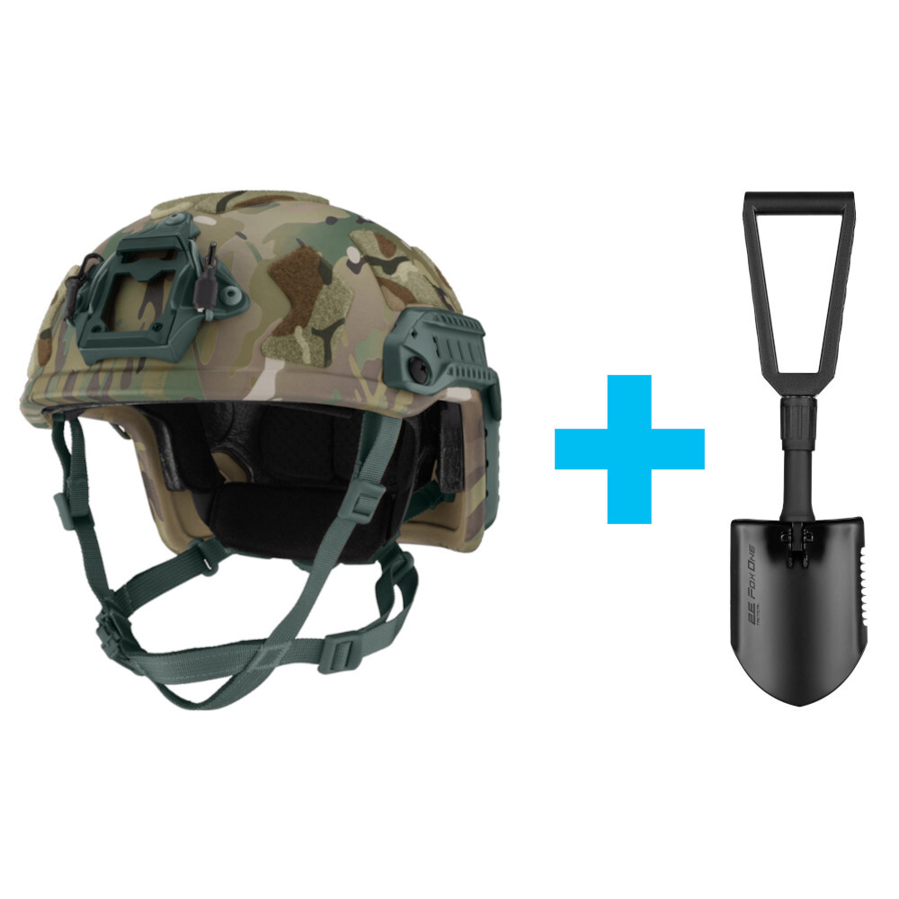 Шлем Украинская Броня FAST Устраш 3.0, размер L, камуфляж (FAST3LM) фото 1