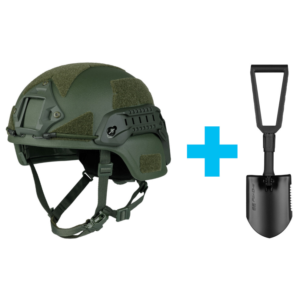 Шлем Украинская Броня MICH Буйтур 2.0, размер L, зеленый (MICH2LRG) фото 1