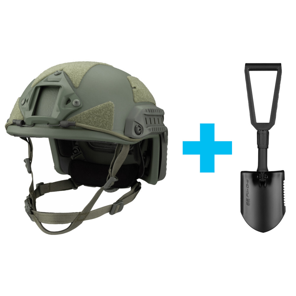 Шлем Украинская Броня FAST Устраш 2.0, размер XL, зеленый (FAST2XLRG) фото 1