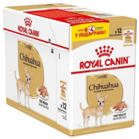 Влажный корм для собак породы Чихуахуа Royal Canin Chihuahua Adult 8 + 4 * 85г