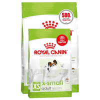 Сухой корм для собак Royal Canin X-Small Adult миниатюрных пород 1.5кг + 500г