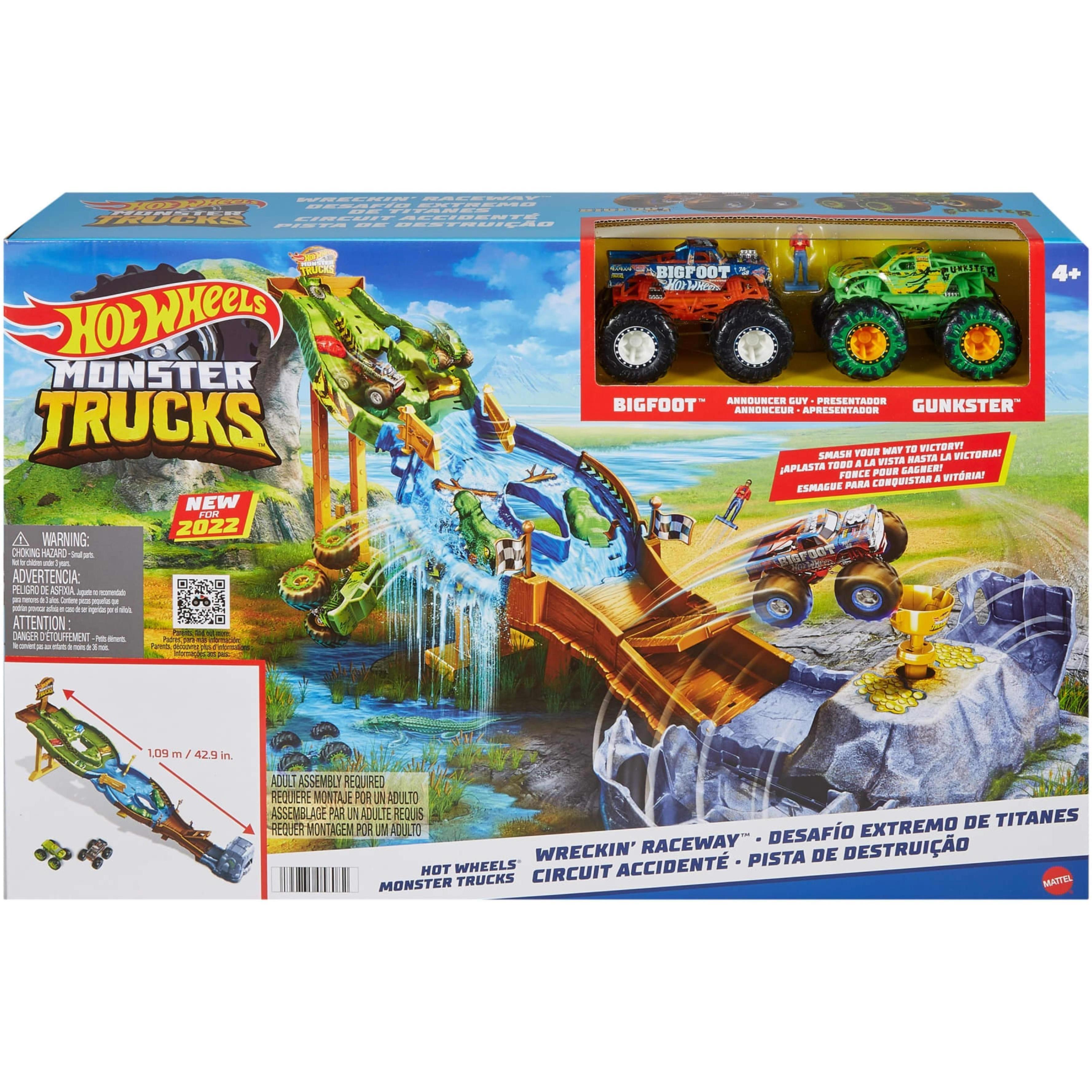 Игровой набор «Гонки титанов» серии «Monster Trucks» Hot Wheels (HGV12) фото 1