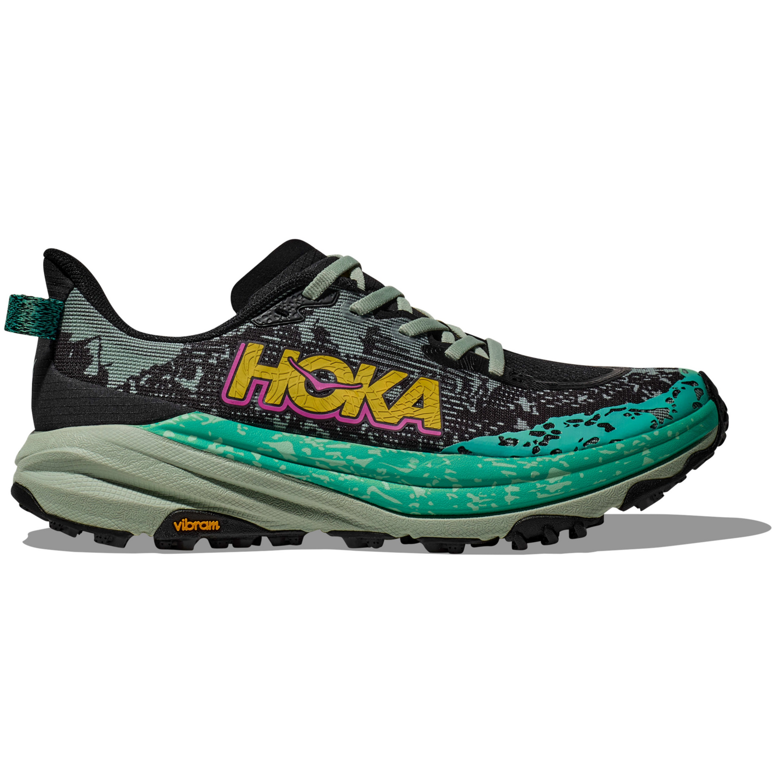 Кроссовки женские Hoka W SPEEDGOAT 6 1147811-BLVR 37.5 (6 US) зеленые фото 