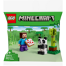 LEGO 30672 Minecraft Стив и малыш-панда