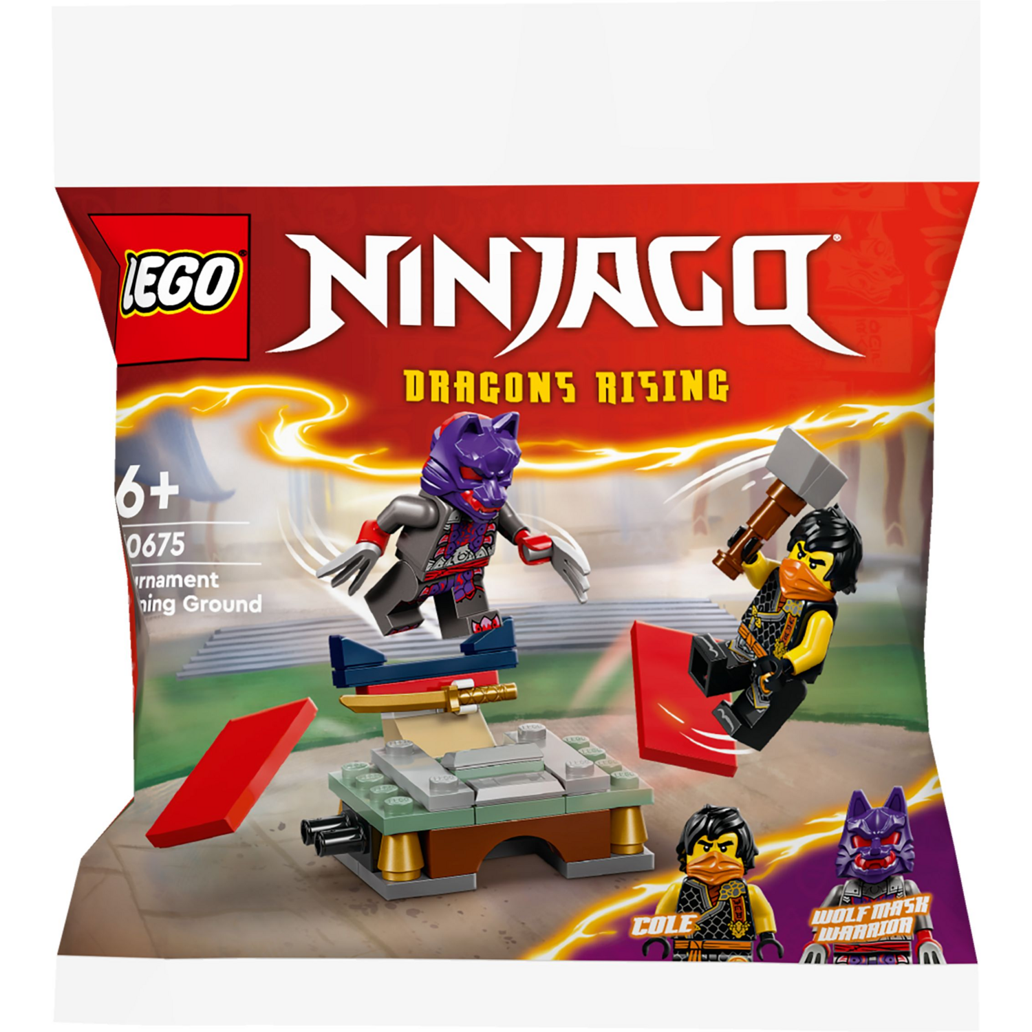 LEGO 30675 Ninjago Тренировочная база для турнира фото 