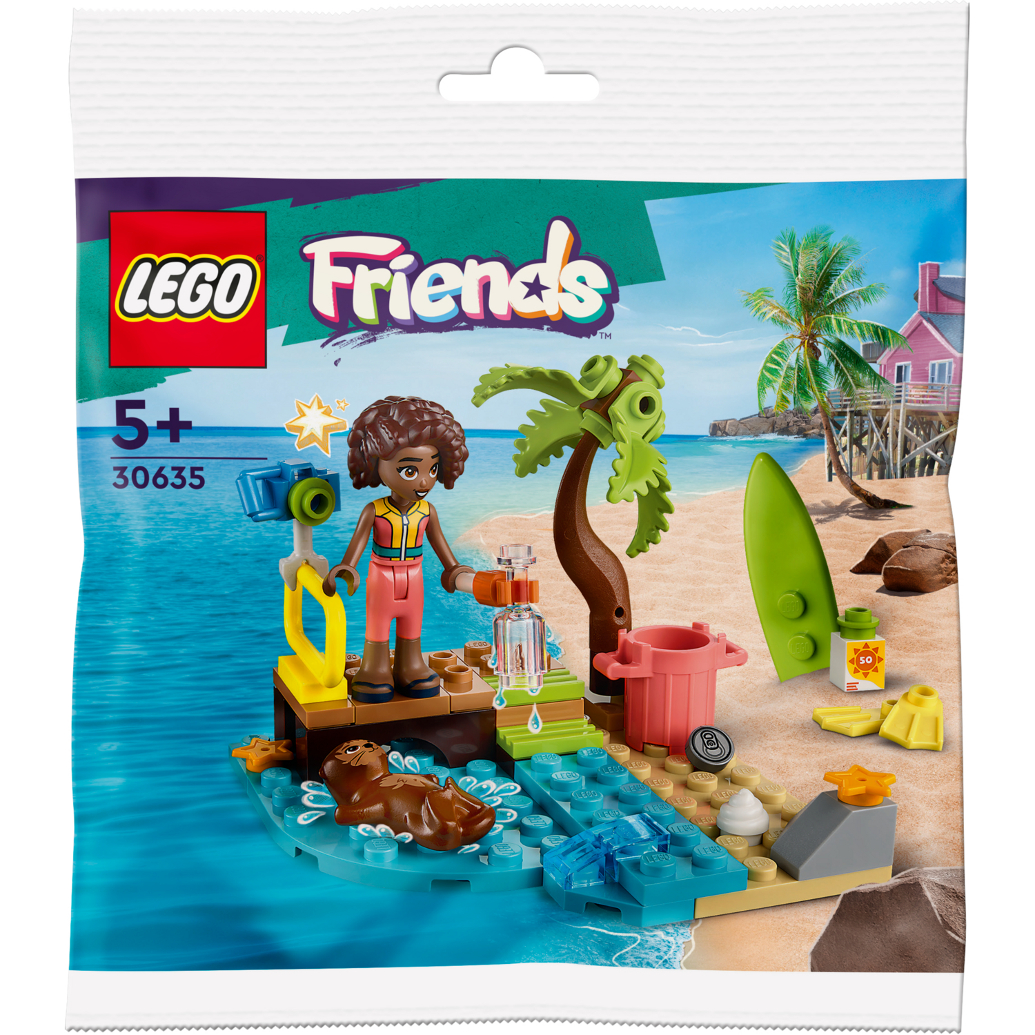 LEGO 30635 Friends Уборка пляжа фото 