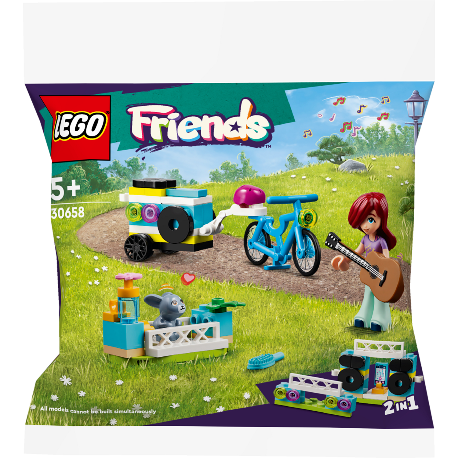 LEGO 30658 Friends Музыкальный прицеп на колесах фото 