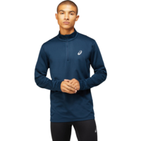 Кофта мужская Asics Core ls 1/2 zip winter top 2011C347-400 L синяя