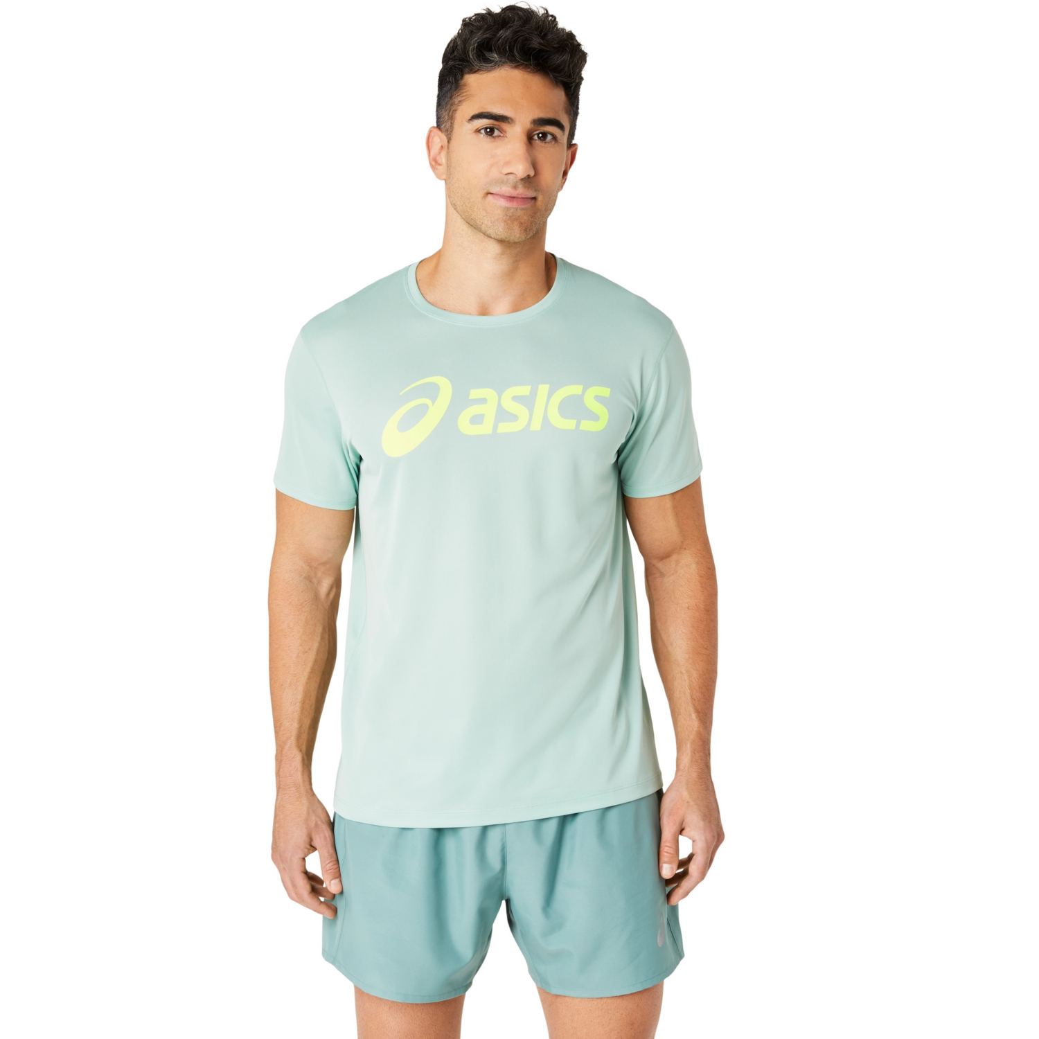 Футболка мужская Asics Core asics top 2011C334-304 L мятная фото 