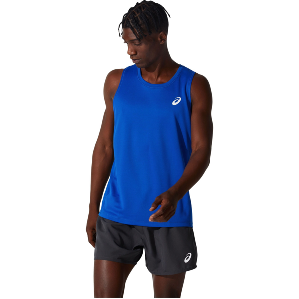 

Майка мужская Asics Core singlet 2011C338-403 M синяя