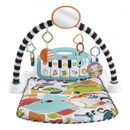 Коврик-игровой центр голубой «Нажимай и играй» с технологией Smart Stages (англ.) Fisher-Price (HWY58) фото 1